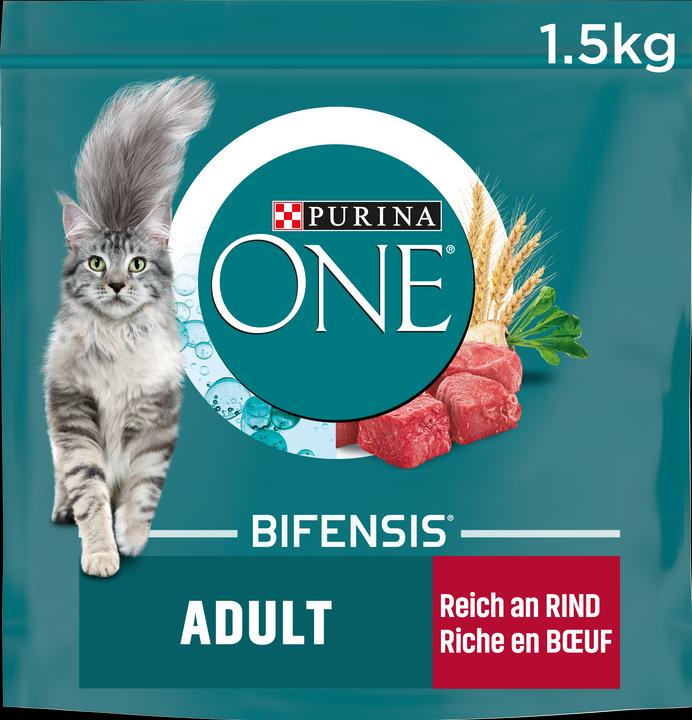Produktbild Purina ONE Rind und Vollkorn (Adult, 1 Stk., 1500 g)
