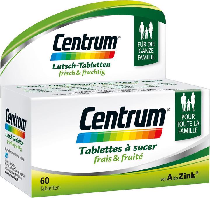 Produktbild Centrum Frisch & Fruchtig (60 Stück, Tabletten, 160 g)