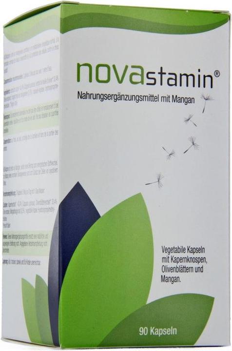 Produktbild Novastamin Mangan, Oliven und Kapernextrakt (90 Stück, Kapseln, 70 g)