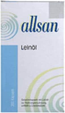 Actual product image Allsan Linseed oil (90 Piece, Capsules, 140 g)