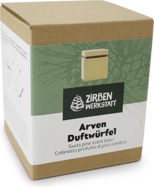 Produktbild Zirben Werkstatt Arven Duftwürfel Set inkl. Arvenöl