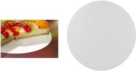 Actual product image Papstar 11368 Cake Paper Round (100 x)