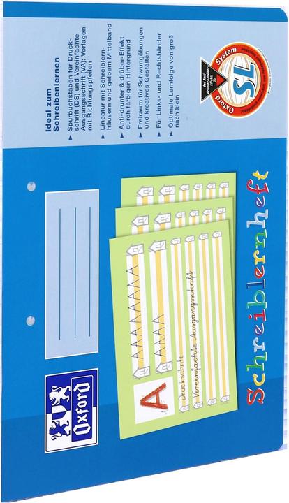 Actual product image Oxford Writing notebook A4 landscape (A4, Soft cover)