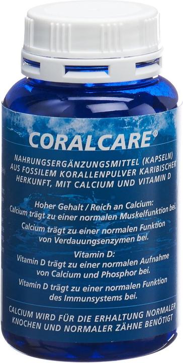 CoralCare karibischer Herkunft mit Vitamin D3 Kapsel 1000 mg VitD3 (120 Stück, Kapseln, 160 g)