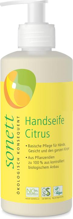 Sonett Handseife, Citrus, flüssig, 300ml (Flüssigseife, 300 ml)