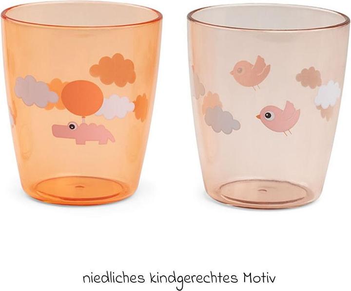 Actual product image Done by Deer Trinklernbecher & Trinklernflaschen Mini Glas 3er Pack - Happy Clouds - Papa
