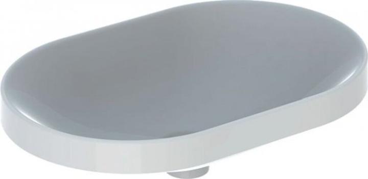 Actual product image Geberit Keramag VariForm lavabo da incasso ellittico, 600x400mm, senza foro per rubinetto, senza troppopieno (780 mm, 195 mm)