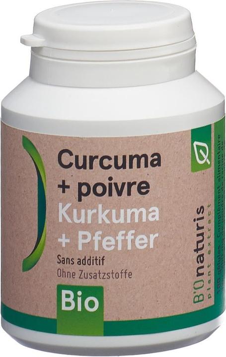 Produktbild B'Onaturis Kurkuma + Pfeffer (1 Stück, Kapseln, 200 g)