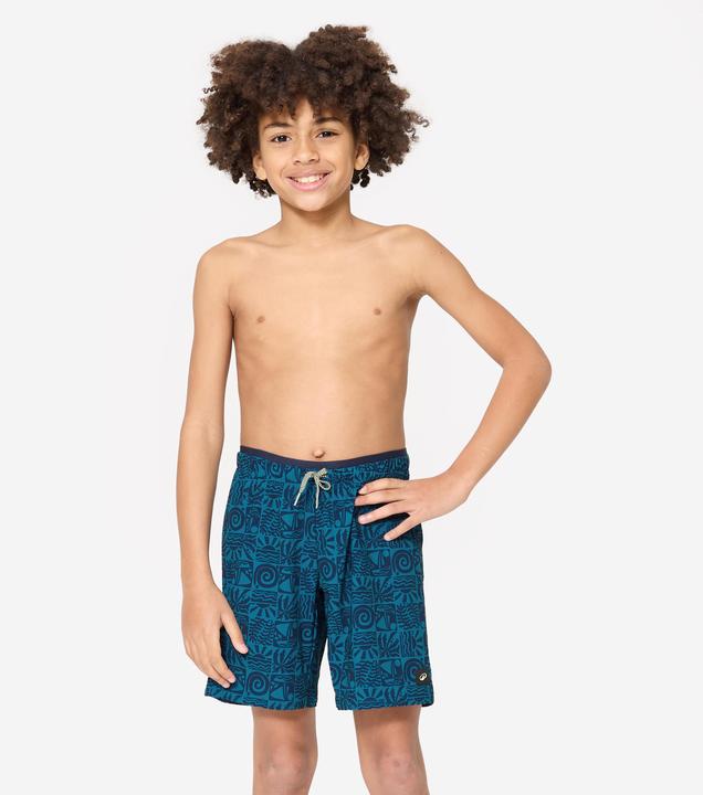 Actual product image Nabaiji Schwimmshorts Jungen lang - 100 Atao blau (128)