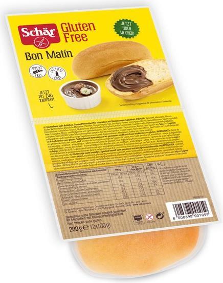Image du produit Schär Rouleaux sans gluten Bon Matin (200 g)