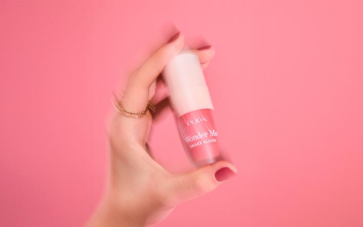 Immagine prodotto Pupa Milano Wonder Me Shake Blush 002 Pink Mojito 5.5ml (002 Mojito rosa)