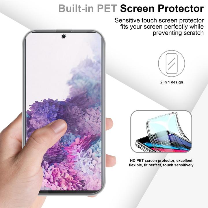 Produktbild Cadorabo TPU 360 Grad Case Cover (Samsung Galaxy A71)