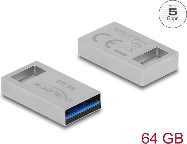 Actual product image Delock USB flash drive (64 GB, USB-A)