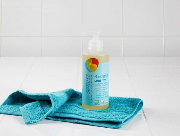 Image du produit Sonett Distributeur à pompe sensible pour savon à main (Savon liquide, 300 ml)