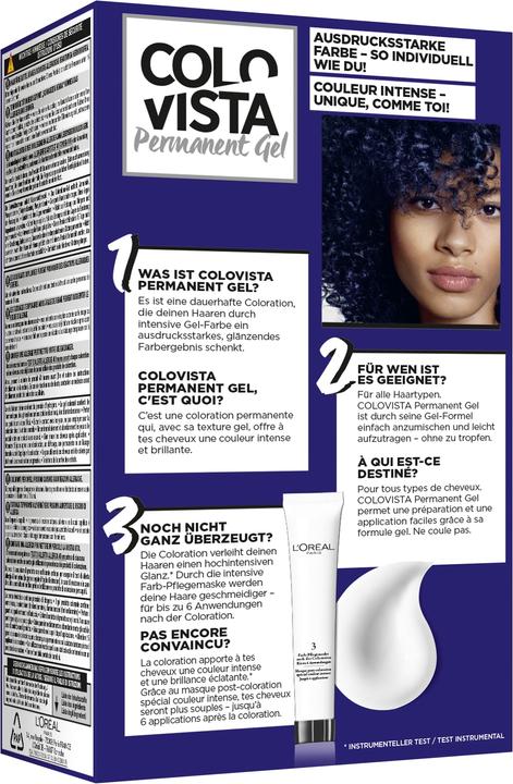 Image du produit L'Oréal Paris bleu noir (Bleu Noir)