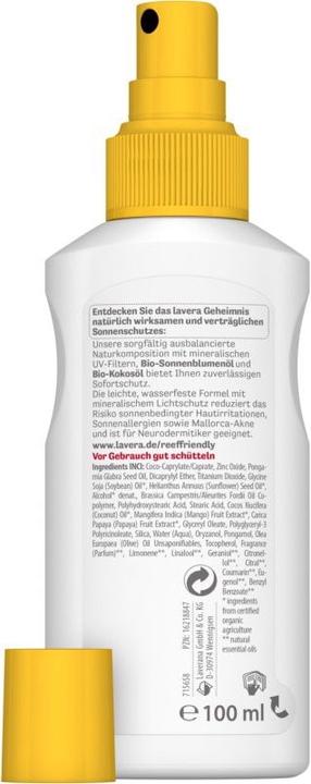 Immagine prodotto Lavera Lozione solare sensibile (Crema solare, SPF 30, 100 ml, 135 g)
