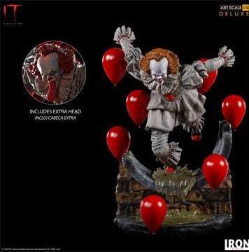 Actual product image Iron Studios Stephen Kings Es 2: Pennywise 1/10