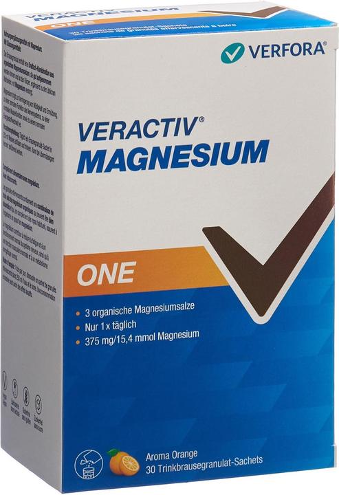 Actual product image Veractiv Magnesium One (30 Piece, Granulate, 238 g)