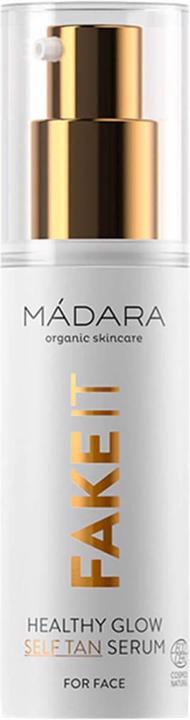 Immagine prodotto Madara Self Tan Milk FAKE IT Healthy Glow Self Tan Serum "Màdara autoabbronzante per il viso". (Schiuma autoabbronzante, 30 ml)