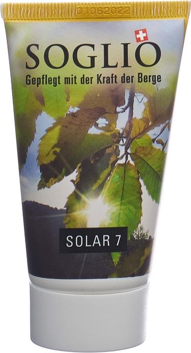 Actual product image Soglio Solar 7 (Suntan cream, Up to SPF 10, 35 ml, 50 g)