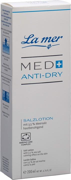 La Mer Med+ Anti-Dry Salzlotion ohne Parfum (Körpercreme, 200 ml)