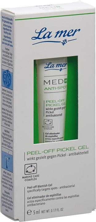 Actual product image La Mer Med+ Anti Spot Peel-Off Pickel Gel ohne Parfum (5 ml, Face gel)