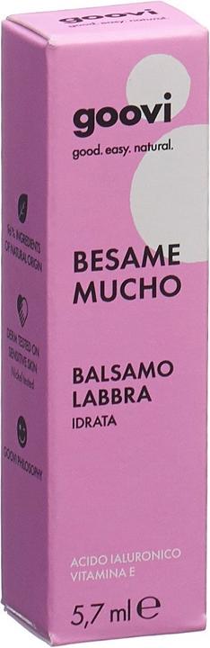 Goovi BESAME MUCHO Lippenbalsam Feuchtigkeitspendend (Balsam, 5.70 ml)