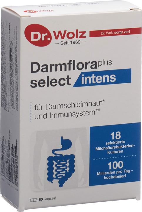 Dr. Wolz Darmflora plus select intens (80 Stück, Kapseln, 72 g)