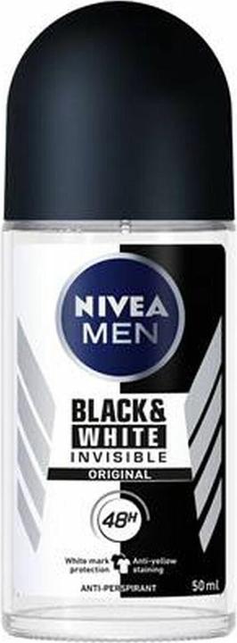 Actual product image Sexy Hair Nivea Men Invisible For Black White Power Deodorant Roller (Roll-on, 50 ml)