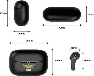 Actual product image OTL Nintendo Zelda Earpods True Wireless (No noise cancelling, 6 h, Wireless)