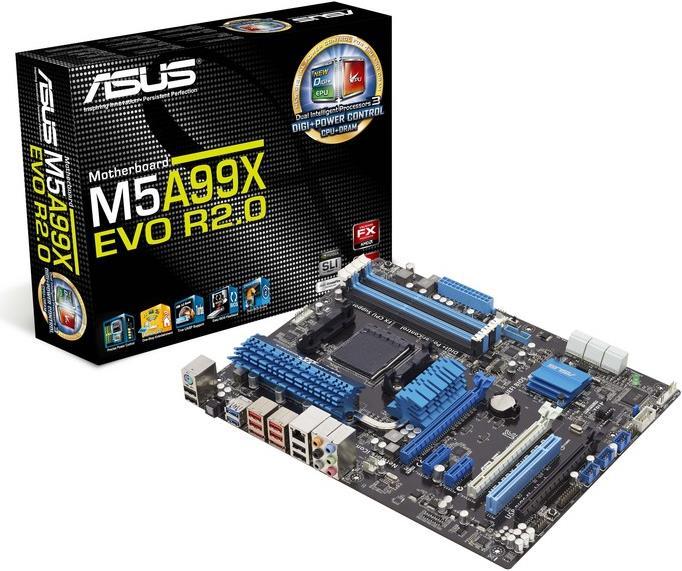 Actual product image ASUS M5a99x Evo R2 (AM3+, AMD 990X, ATX)