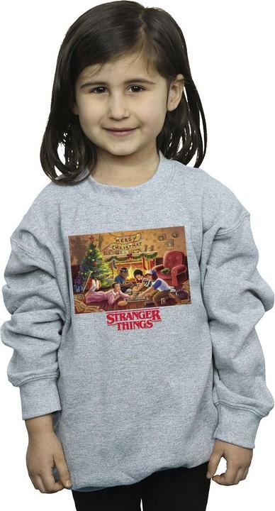 Produktbild Netflix Stranger Things Christmas Gathering Sweatshirt Mädchen (128)