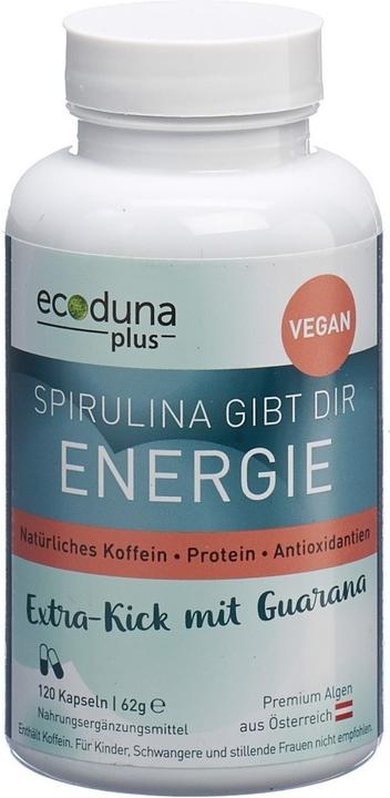 Actual product image Ecoduna Spirulina ENERGIE Kapsel (120 Piece, 92 g)