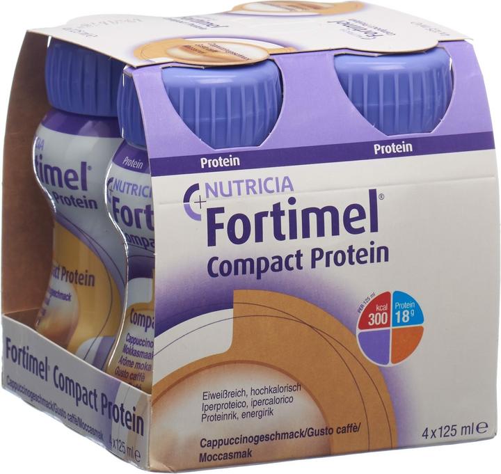 Produktbild Fortimel Compact Protein Cappuccino (Cappuccino, 4 x)