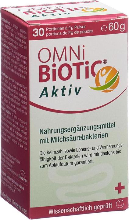 Produktbild Omni Biotic Aktiv Pulver 60 g (1 Stück, Pulver, 188 g)