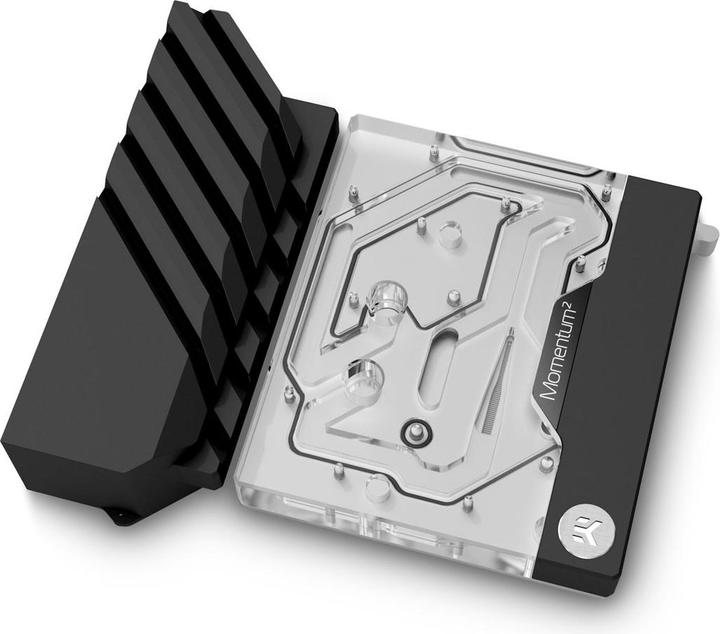 Actual product image EKWB EK Quantum Momentum² ROG Crosshair VIII Extreme RGB acrylic