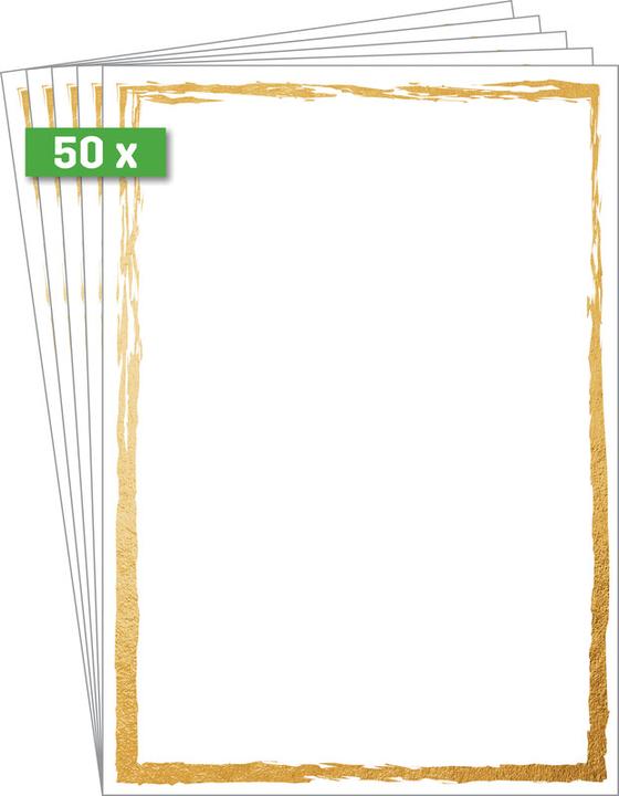 Golden frame