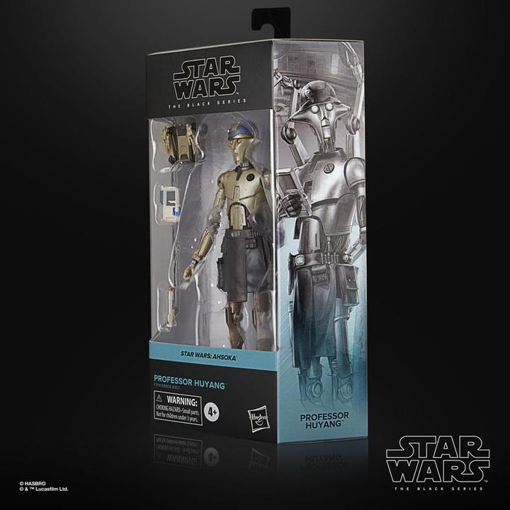 Actual product image Hasbro Star Wars: Ahsoka Black Series Actionfigur Professor Huyang
