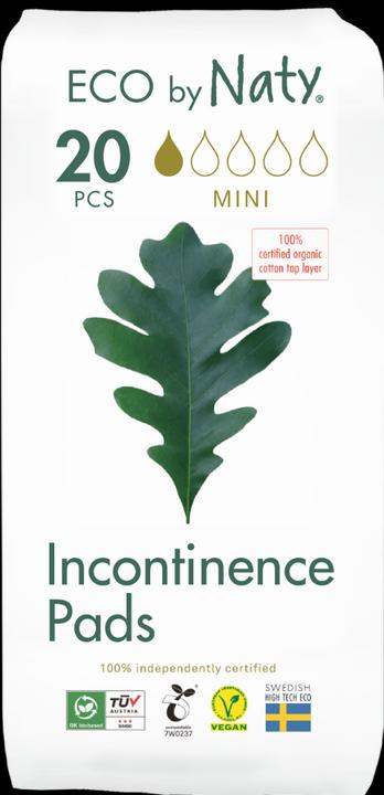 Actual product image Naty Bio Incontinence Mini 20 pieces (1 x, Regular)