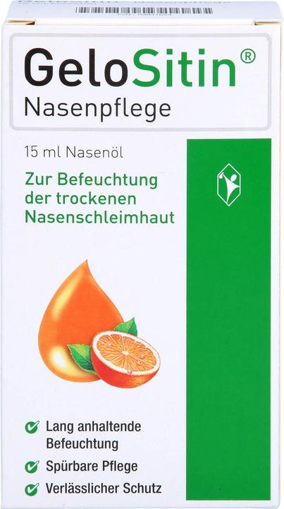 Produktbild Gelositin Nasenpflege Nasenöl, 15 ml Lösung