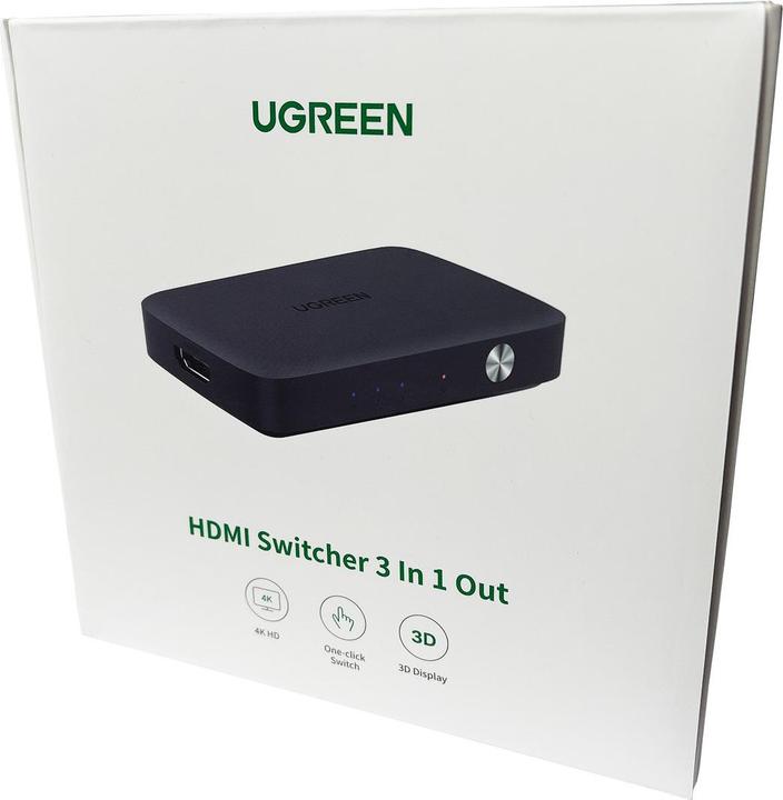Actual product image Ugreen HDMI Switch