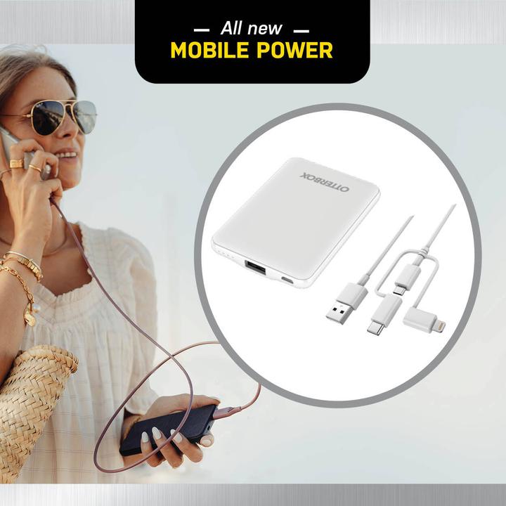 Produktbild OtterBox Power Bank Bundle (5000 mAh, 10.50 W, 18.50 Wh)