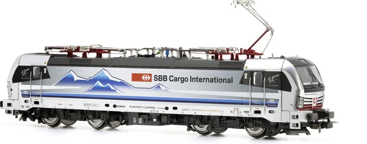 Actual product image Piko SBB Cint/Railpool electric locomotive Vectron 193 111 Lago di Lugano Ep. VI DCS (Track H0)