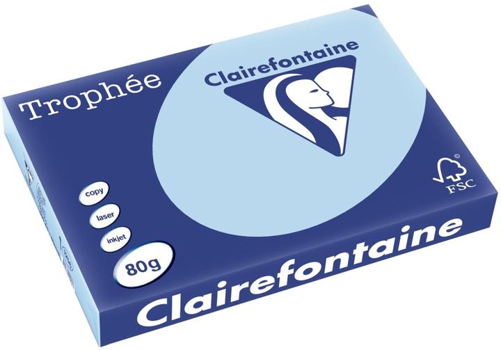 Clairalfa Multifunktionspapier Troph‚e, A3, 80 g/qm, eisblau (80 g/m², 500 x, A3)