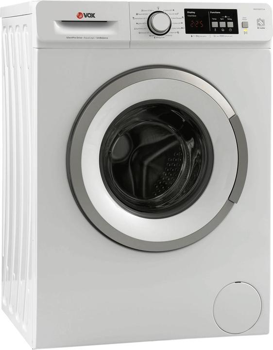 Image du produit Vox Waschmaschine WMI 1080-T15A (A, 8 kg, 1000 o/min, 15 Stück, Inverter) (8 kg, Gauche)
