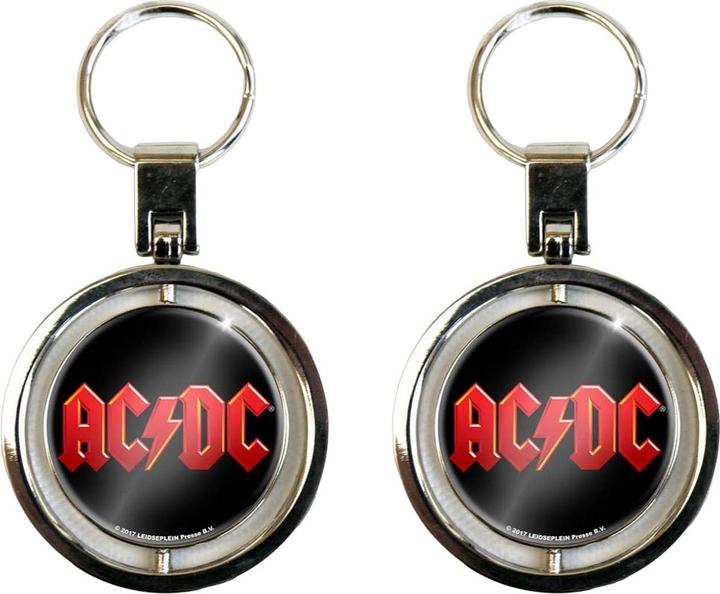 AC/DC SpinnerSchlüsselanhänger Logo