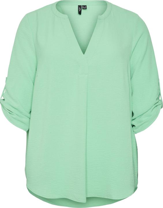 Actual product image Vero Moda Regular fit V-neckline Curve turned-up cuffs Top Top (44)