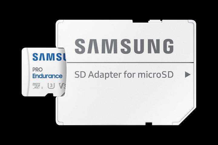 Actual product image Samsung PRO Endurance (128 GB, microSDXC, U3, UHS-I)