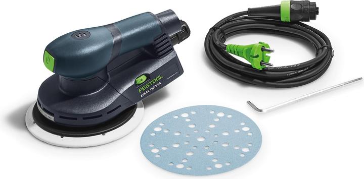 ETS Ekscentrinis šlifuoklis FESTOOL EC 150/5 EQ (Eccentric grinder, 400 W)