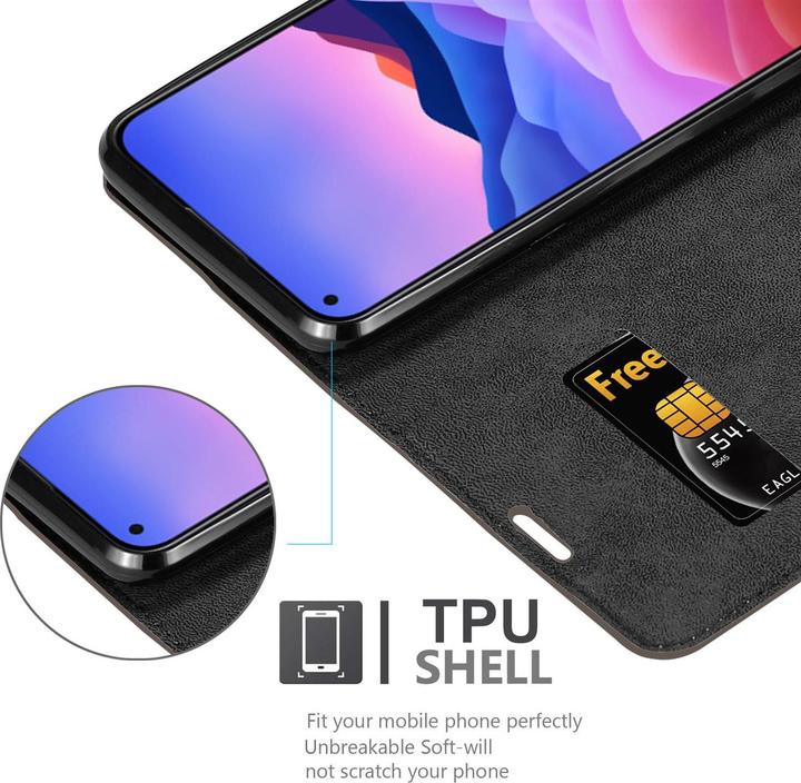 Immagine prodotto Cadorabo Copertina magnetica invisibile del libro (ZTE Blade V2020 5G)